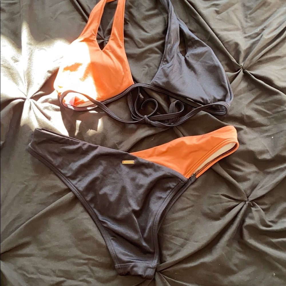 Two-Tone Bathing suit! - Picture 2 of 5